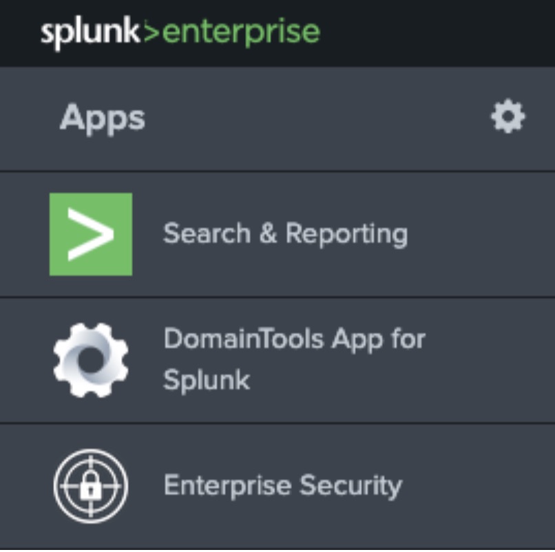 DomainTools App shown on a successful installation
